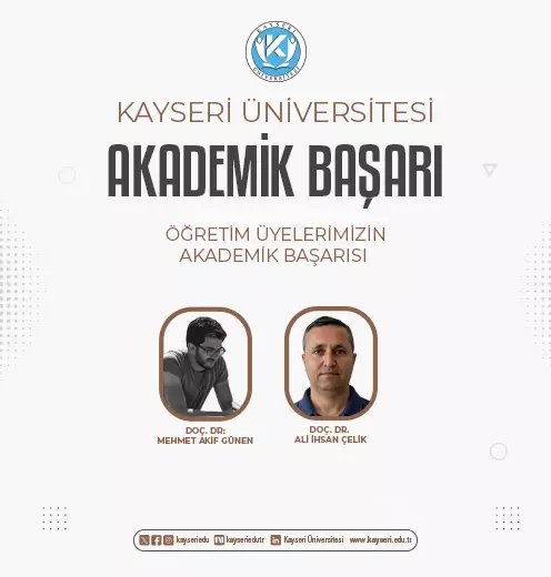 Öğretim Üyelerimizin Akademik Başarısı
