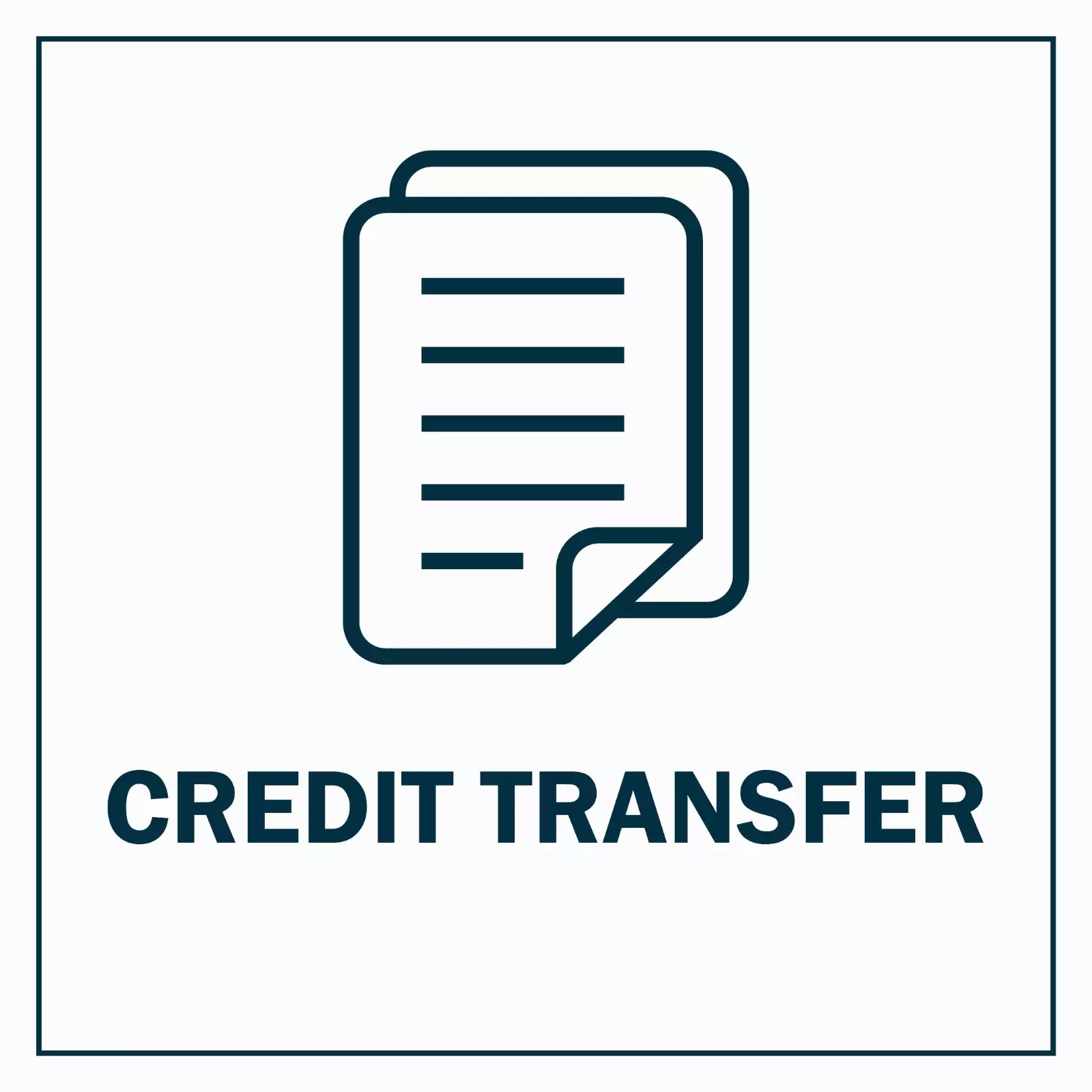 CREDIT TRANSFER