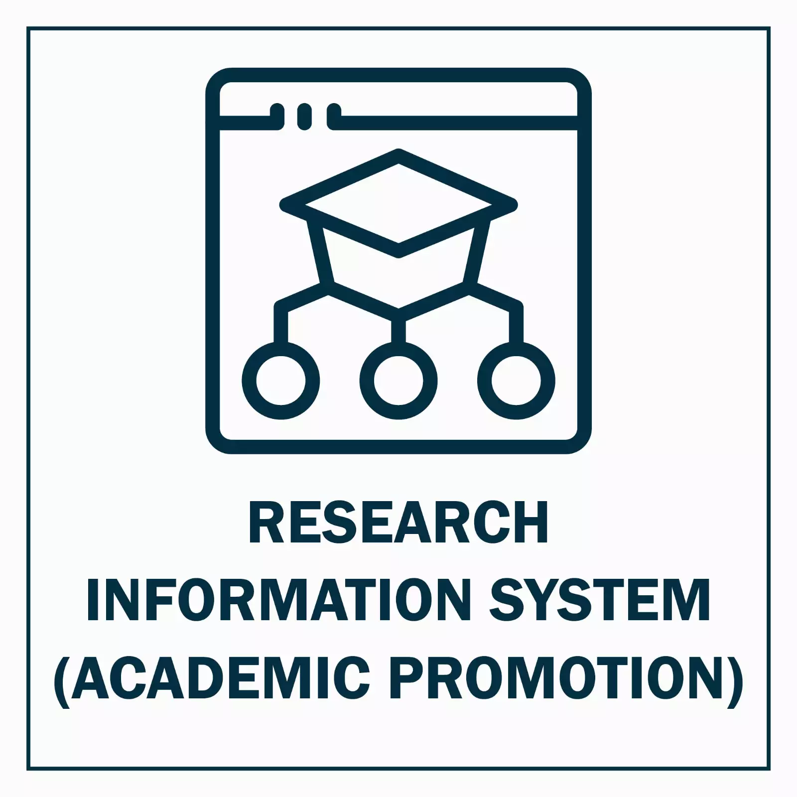 RESEARCH INFORMATION SYSTEM (ACADEMIC PROMOTION)